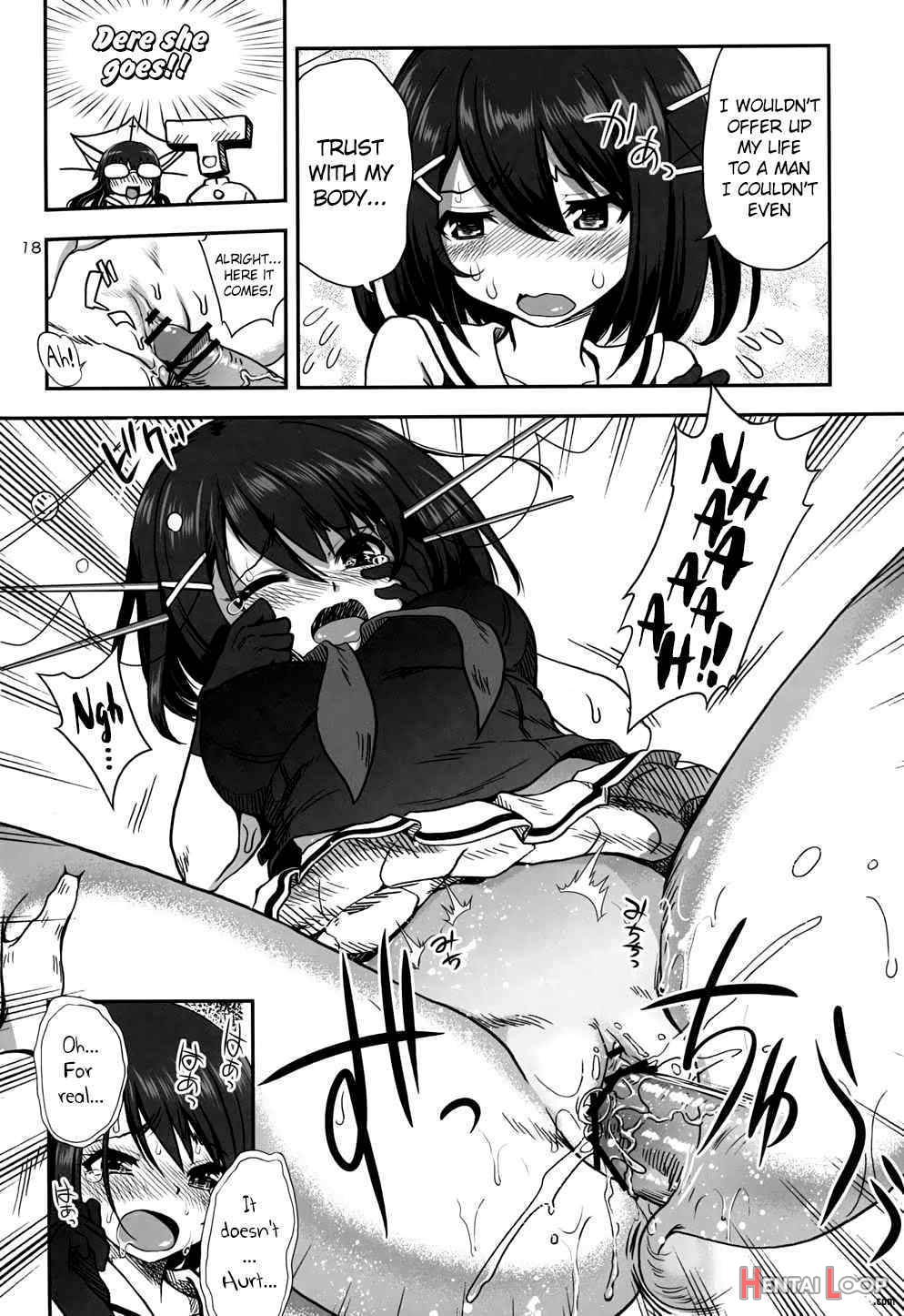 a hack aim you Shimakaze Choukai no Daisakusen! Maya-sama o Kaijuu seyo!! page 16