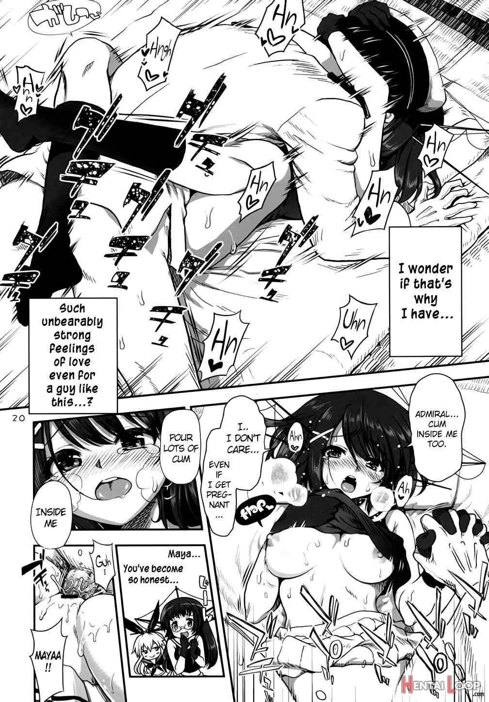 a hack aim you Shimakaze Choukai no Daisakusen! Maya-sama o Kaijuu seyo!! page 18