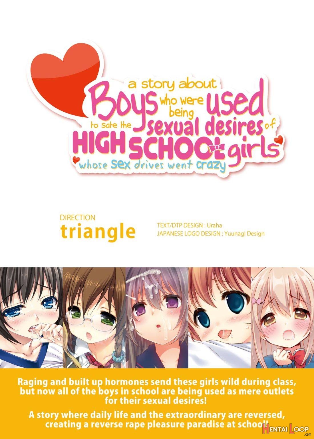 A Story About Boys Who Were Being Used to Sate the Sexual Desires of Highschool Girls Whose Sex Drive Went Crazy page 29