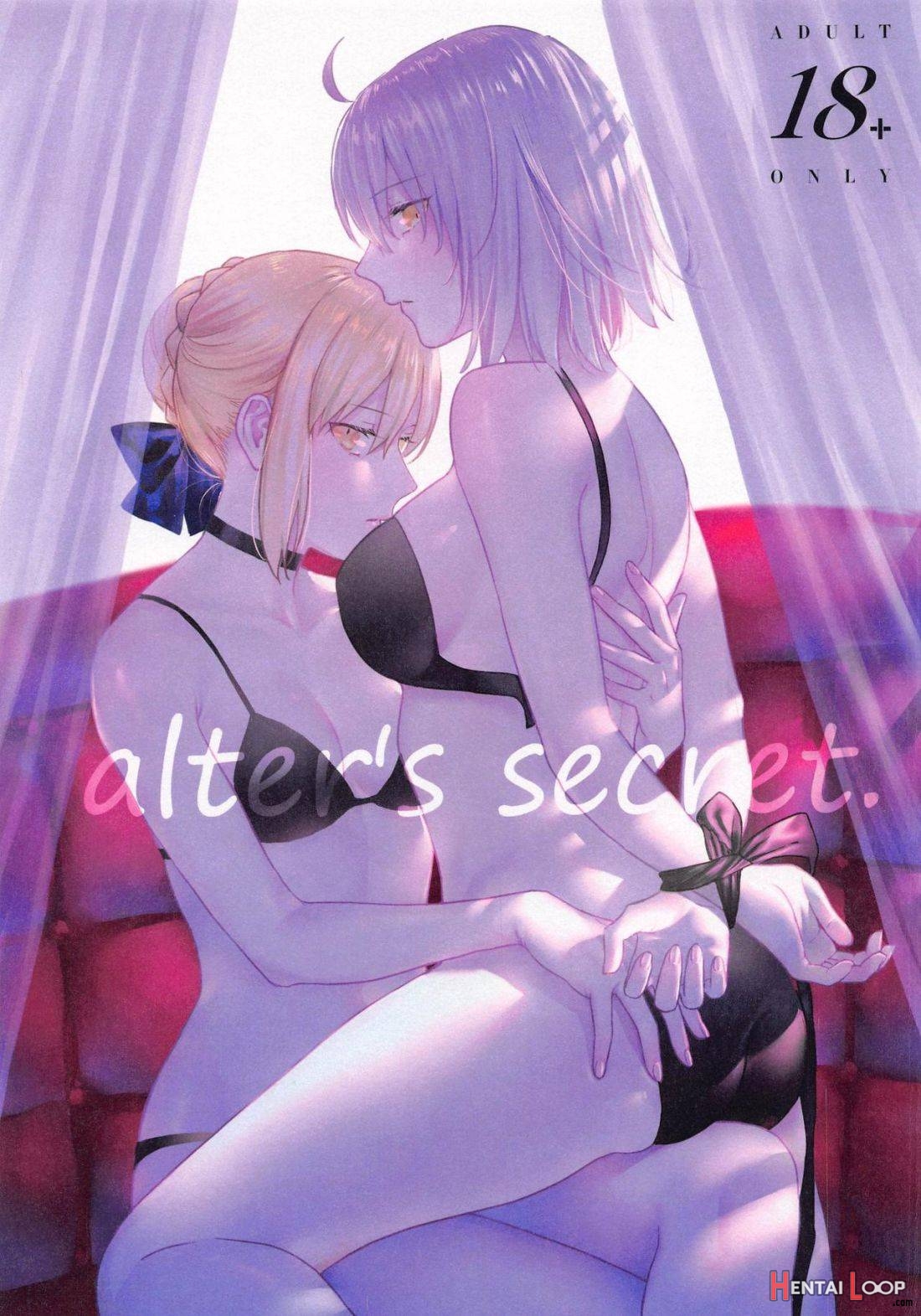 alter’s secret. page 1