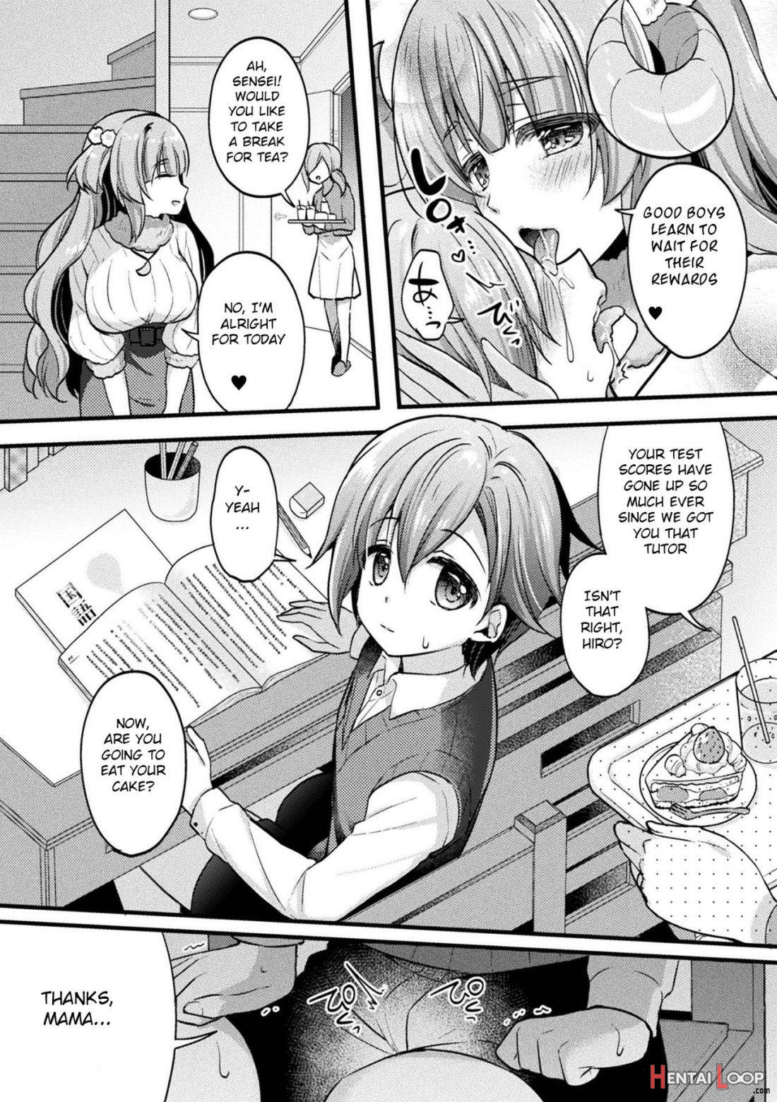 Amachichi Kemo-ecchi ~ Ringo Sui Sakuhinshuu page 50