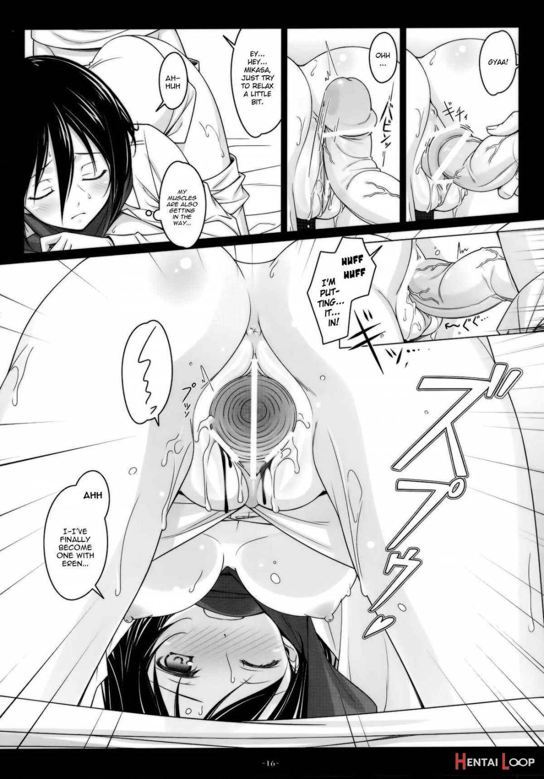 ATTACK ON MIKASA page 13