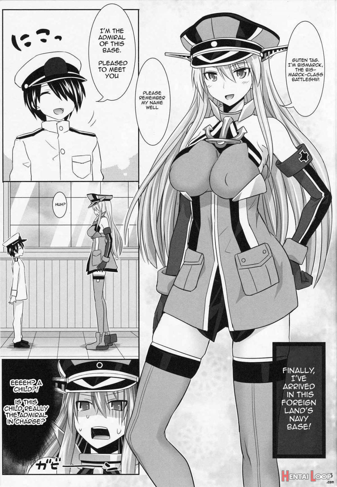 Bismarck wa Shounen Teitoku kara Seifuku Shouri o Mezasu sou desu page 2