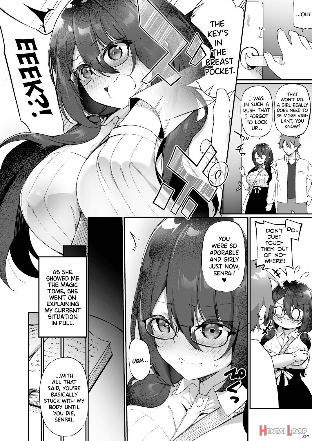 Boku no Koe o Kiku dake de Hatsujou Shichau Yandere Kyonyuu Kouhai ni Karada o Irekaerarete Shimatta! page 17