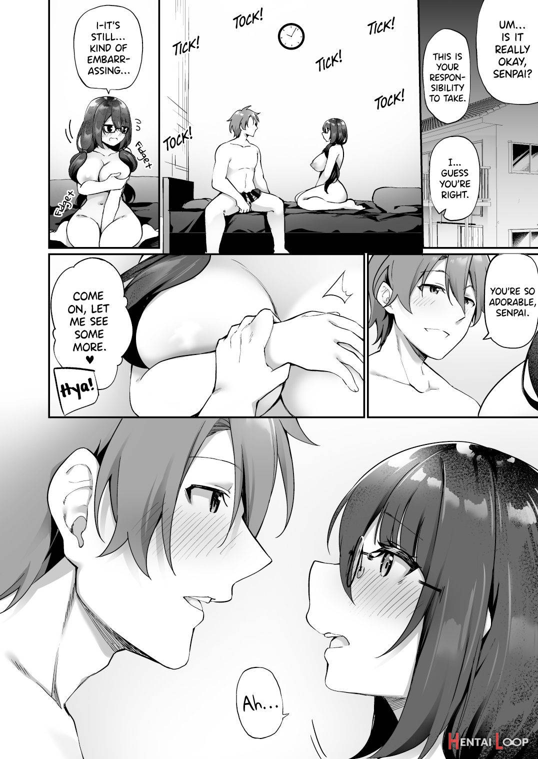 Boku no Koe o Kiku dake de Hatsujou Shichau Yandere Kyonyuu Kouhai ni Karada o Irekaerarete Shimatta! page 35