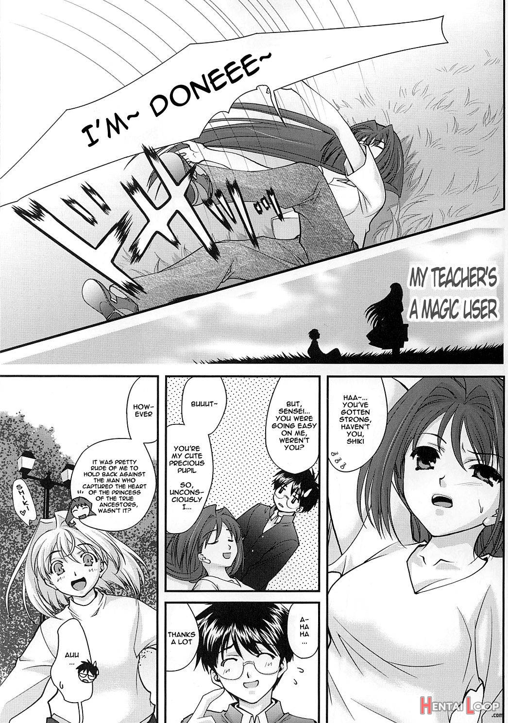 Boku no Sensei wa Mahoutsukai page 2