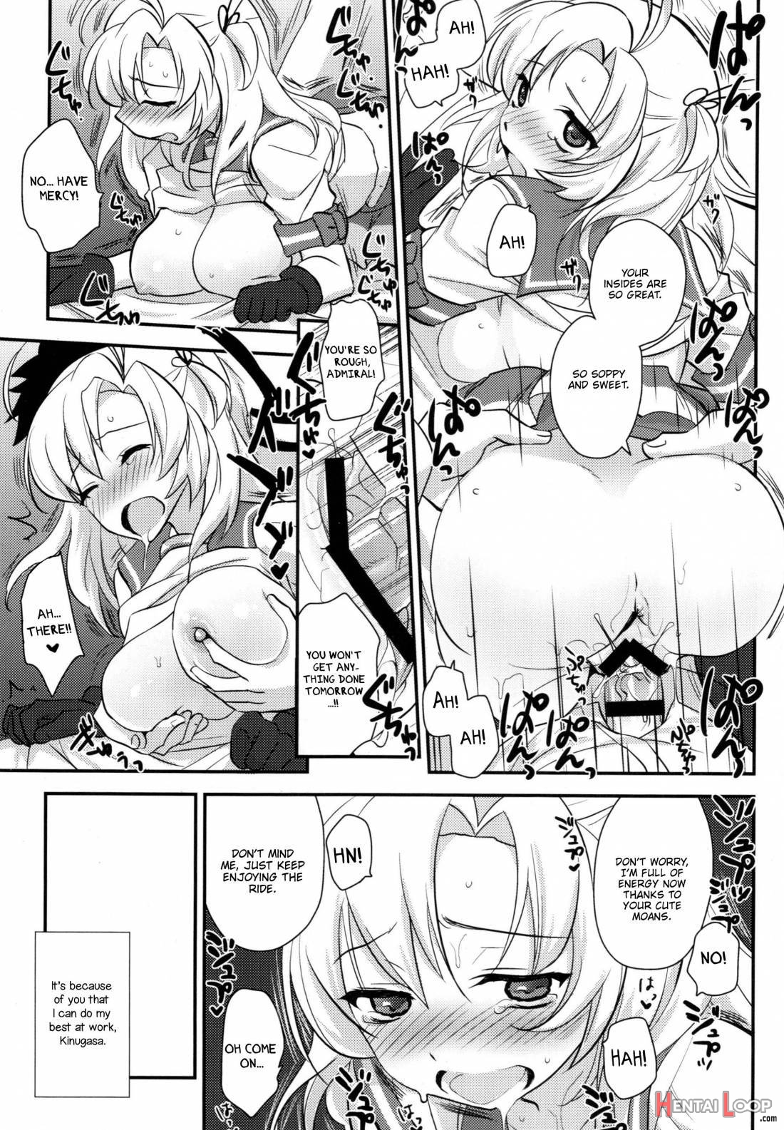 Daijoubu? Tsukarete naai? Jaa Kinugasa-san to Ecchi Shiyo ♥ page 16