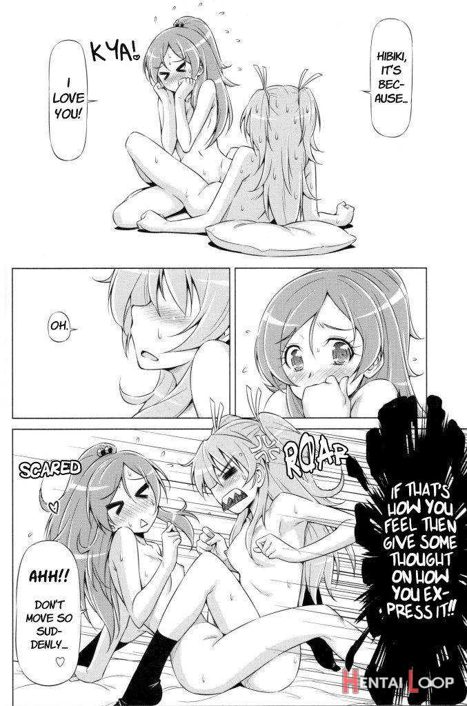 Datte Hibiki ga Suki nandamon page 18