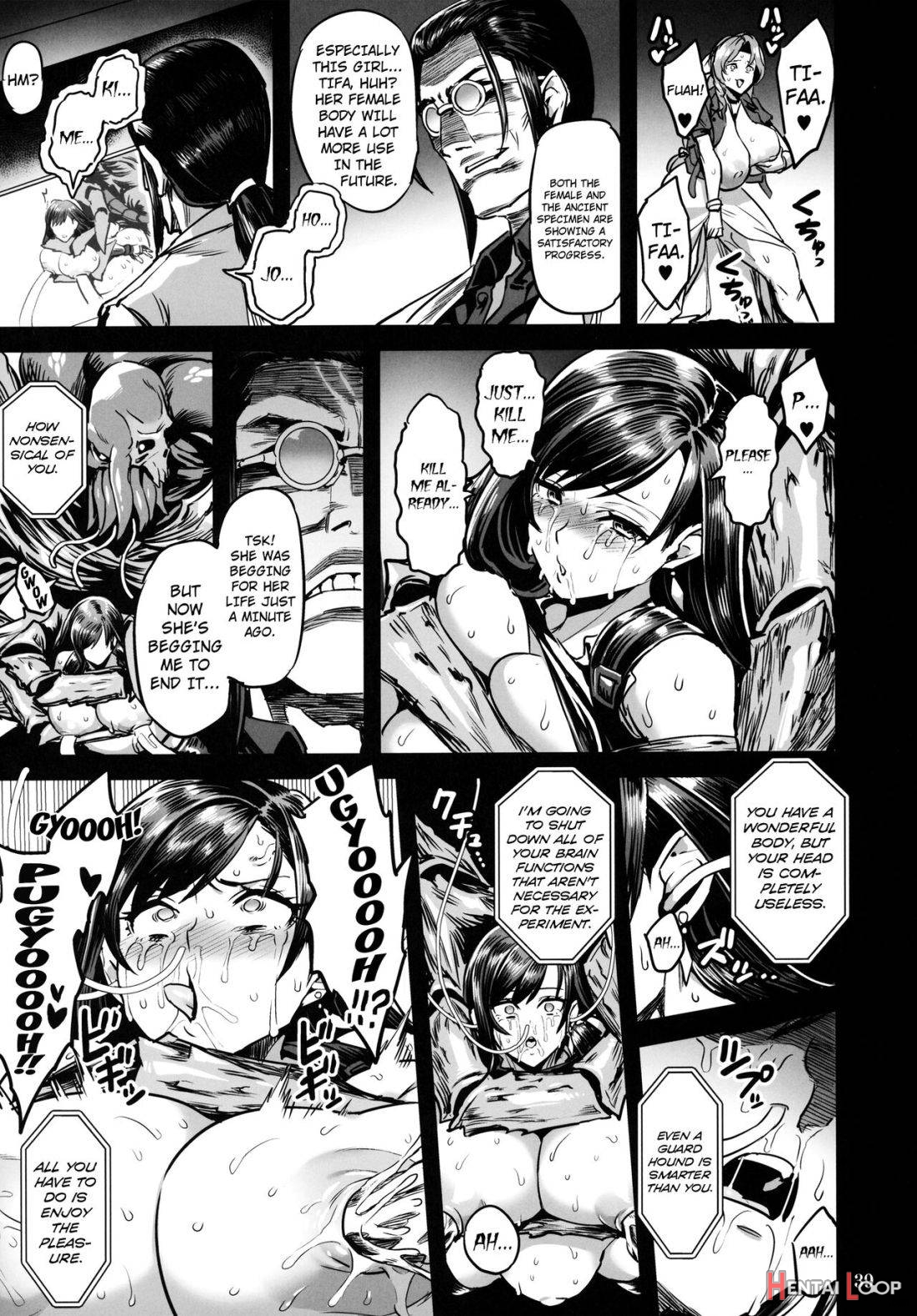 Deka Chichi Terrorist no Kousei Kouhai Jikken page 38