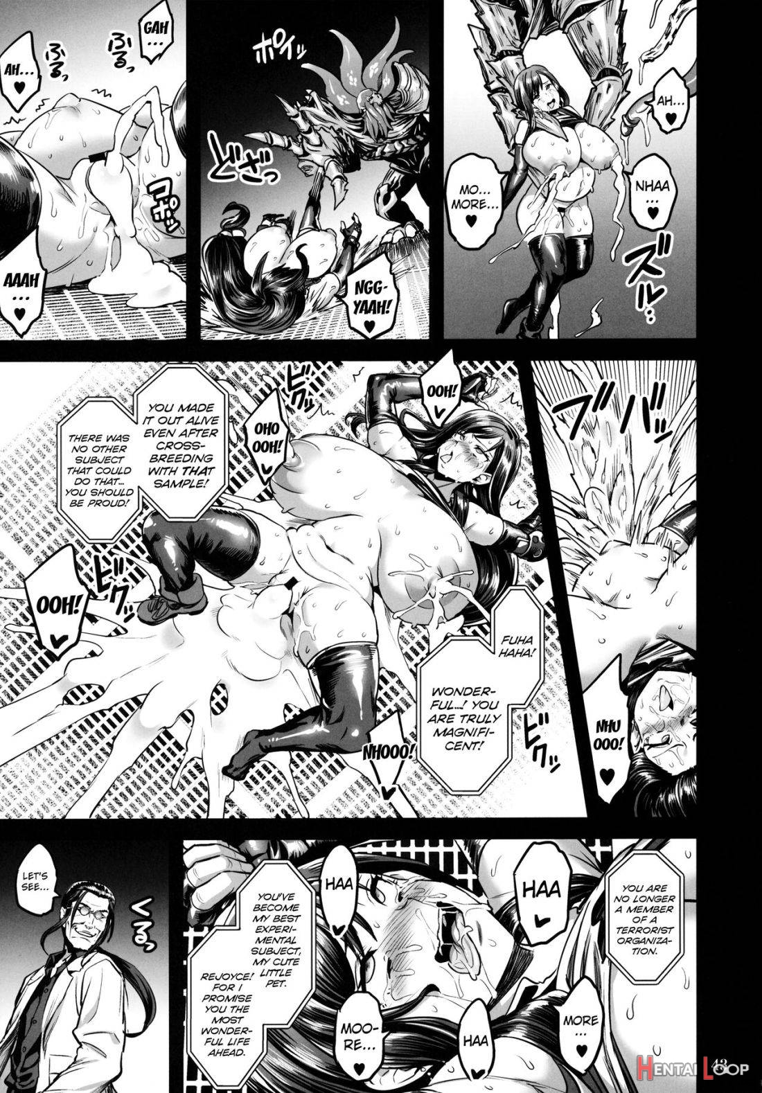 Deka Chichi Terrorist no Kousei Kouhai Jikken page 42