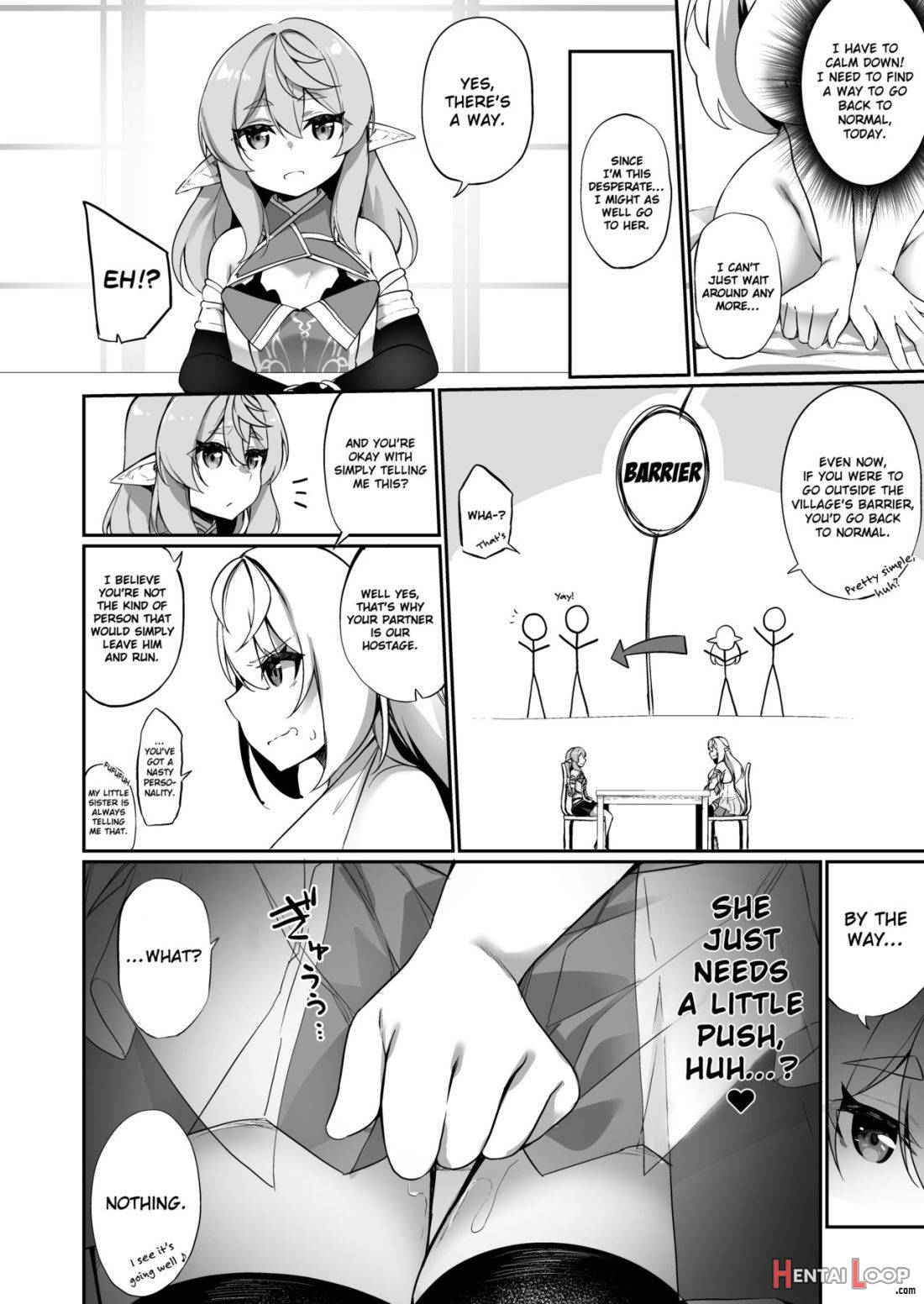 ♂ Boukensha-san ga ♀ Elf ni Sarete Shinyuu page 21