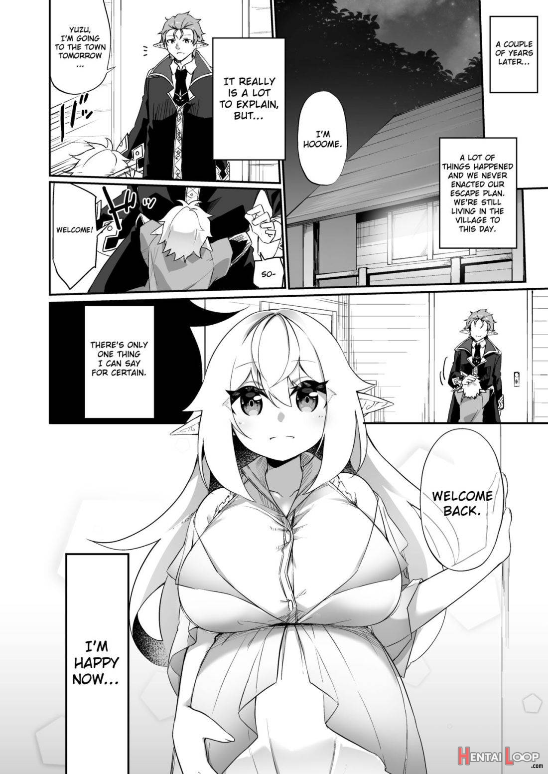 ♂ Boukensha-san ga ♀ Elf ni Sarete Shinyuu page 37