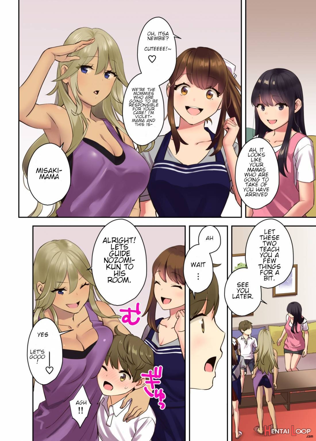 Ecchi na Onee-san to Tairyoku Zukuri Gasshuku o Suru Hanashi. page 10