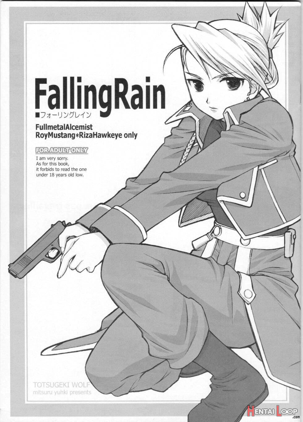Falling Rain page 1