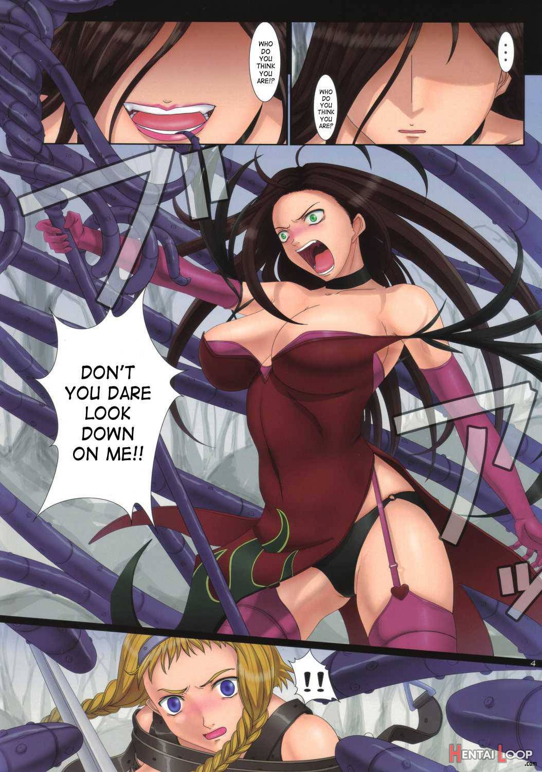 Fighting Big Tits Girl 1 page 4