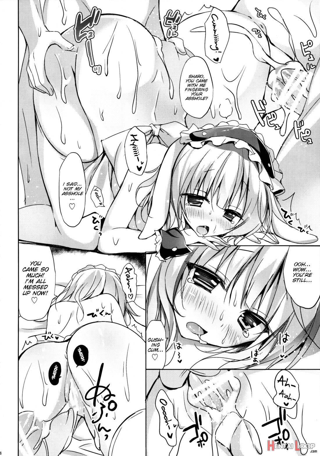 Gochuumon wa Sharo-chan Desu ka? ~Omochikaerihen~ page 13