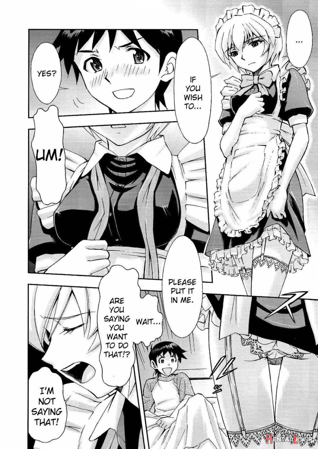 Gohoushi Ayanami-san page 11