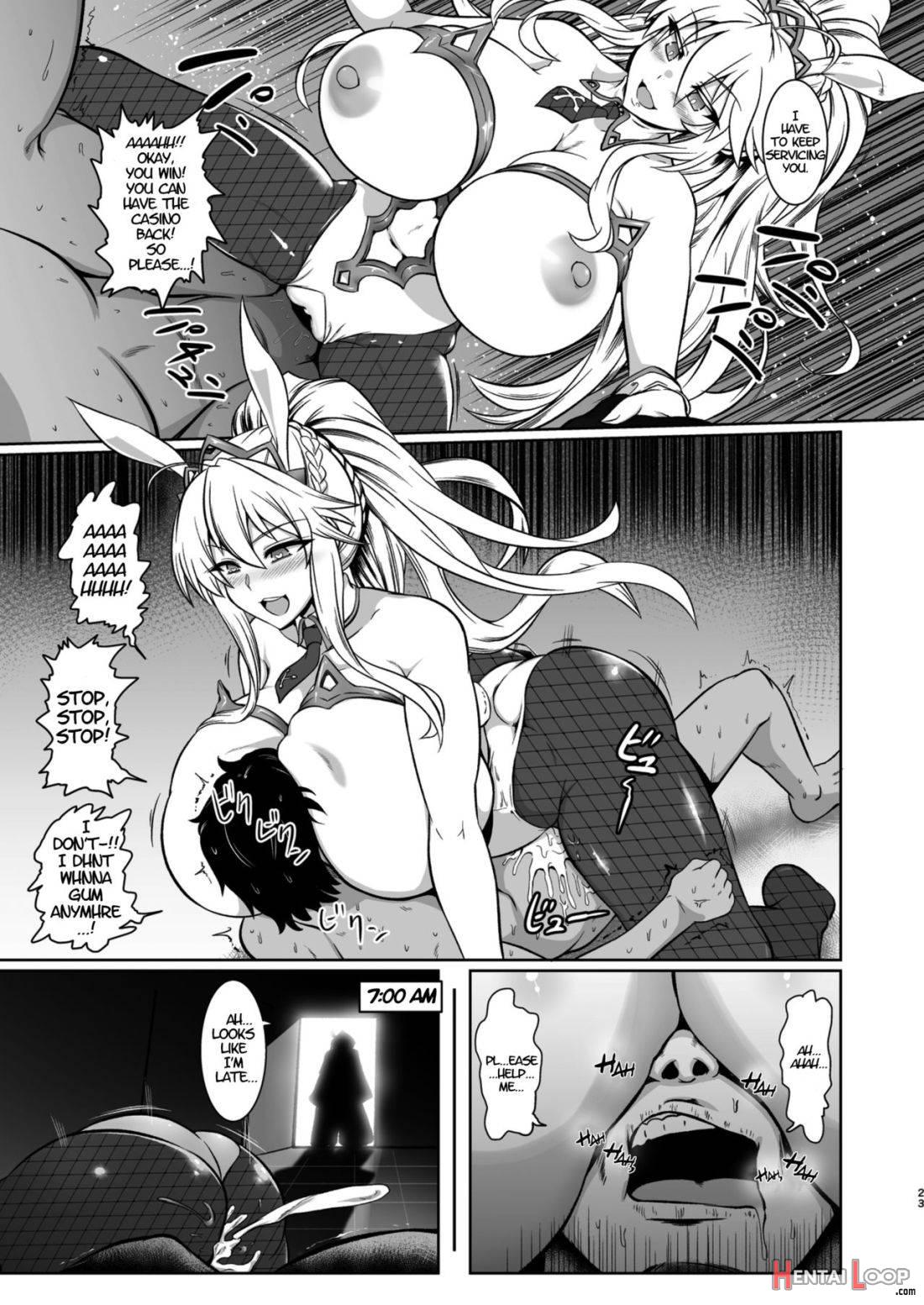 Gohoushi Bunny Sakusei no Artoria page 22