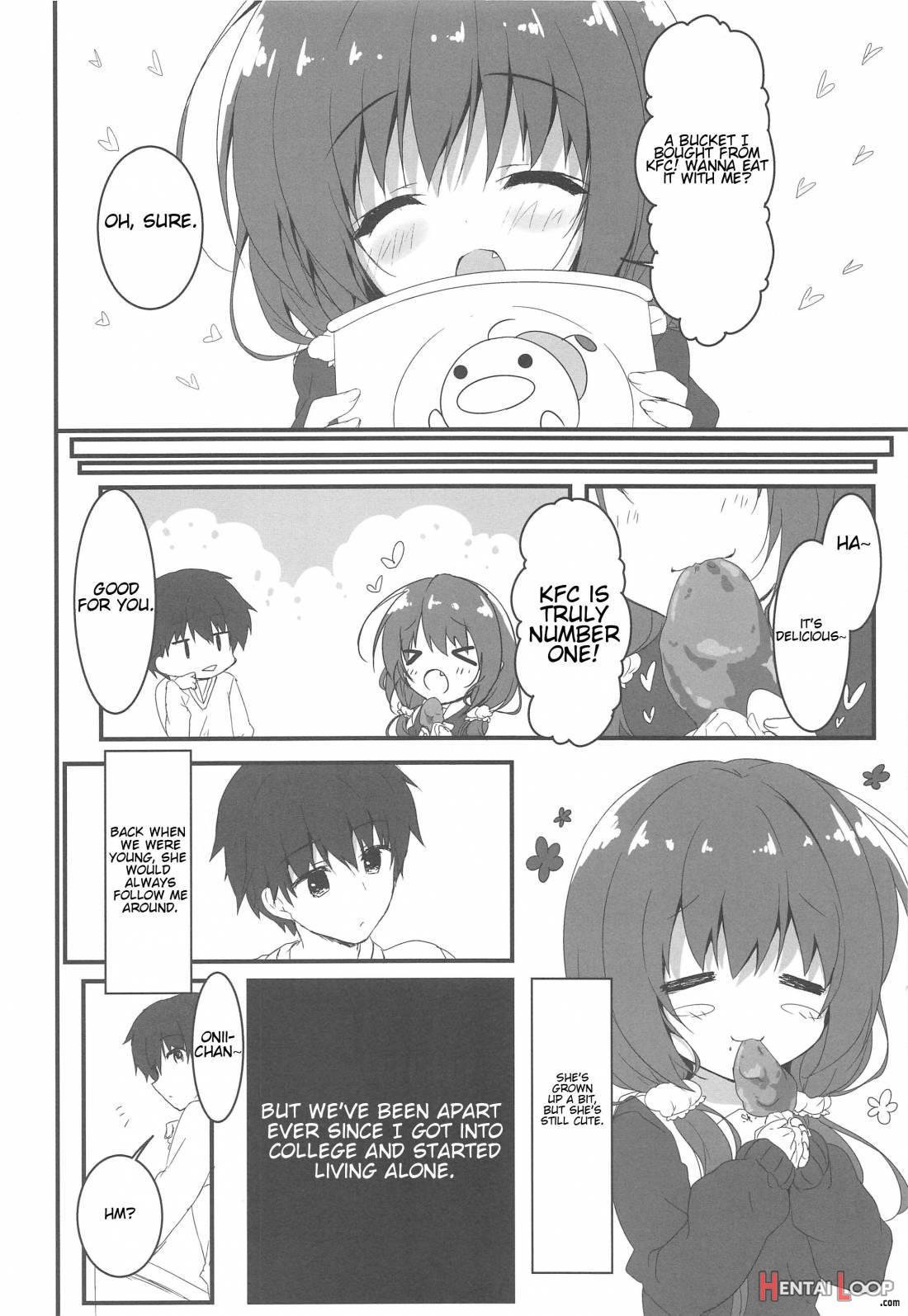 Gomennasai, Onii-chan ga Suki desu. page 4