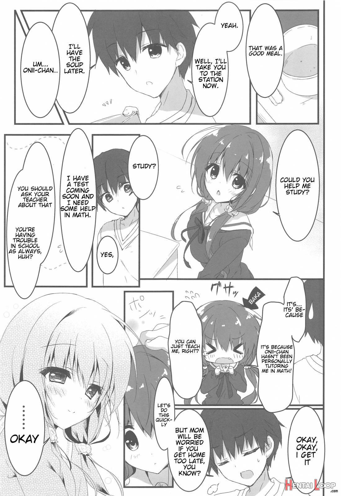 Gomennasai, Onii-chan ga Suki desu. page 5