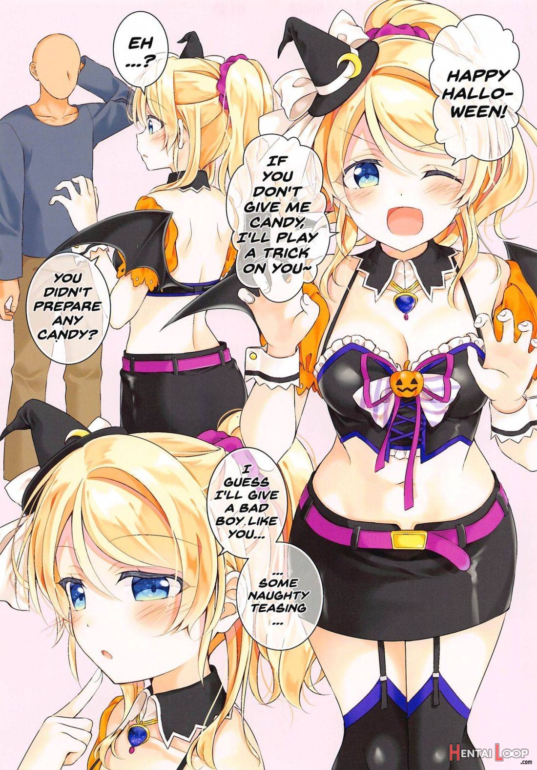 Halloween Eli-chan to Ecchi Suru Hon page 2