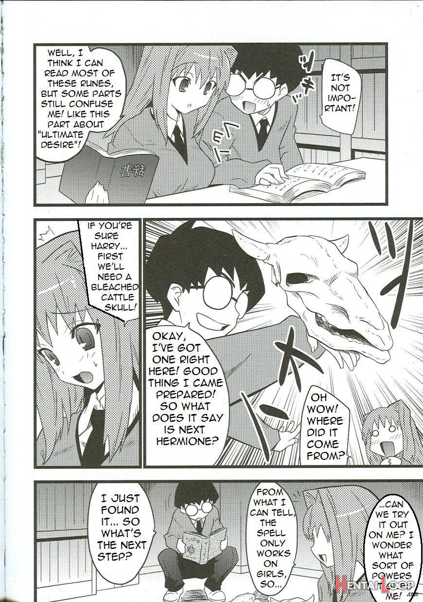 Harry Potter and the Spell of Dark Orgasm page 3