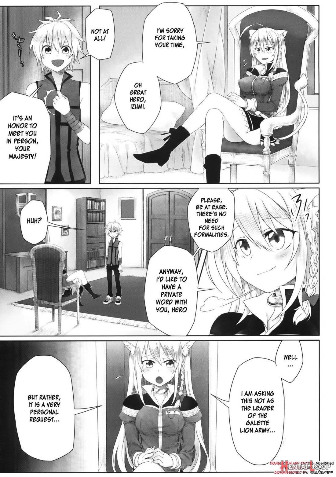 Hatsujou! Neko Hime Choukyou Sen!? page 3