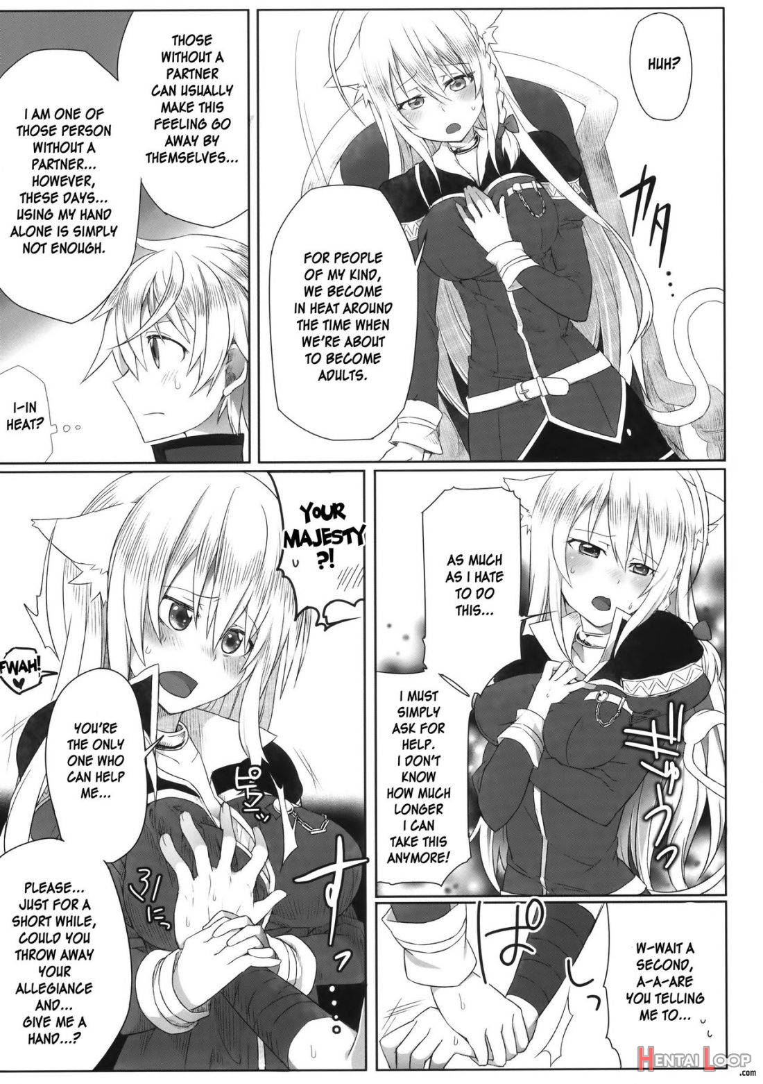 Hatsujou! Neko Hime Choukyou Sen!? page 7