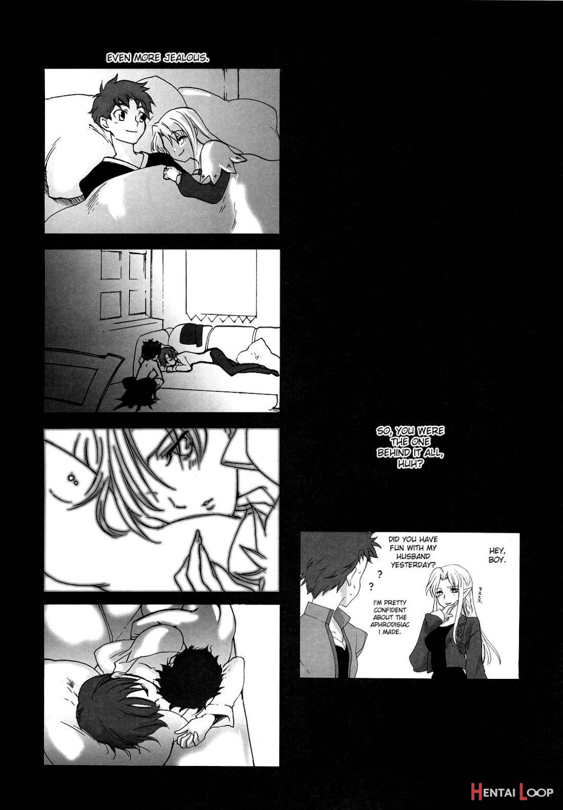 Hidoi yo! Bazett-san. page 23