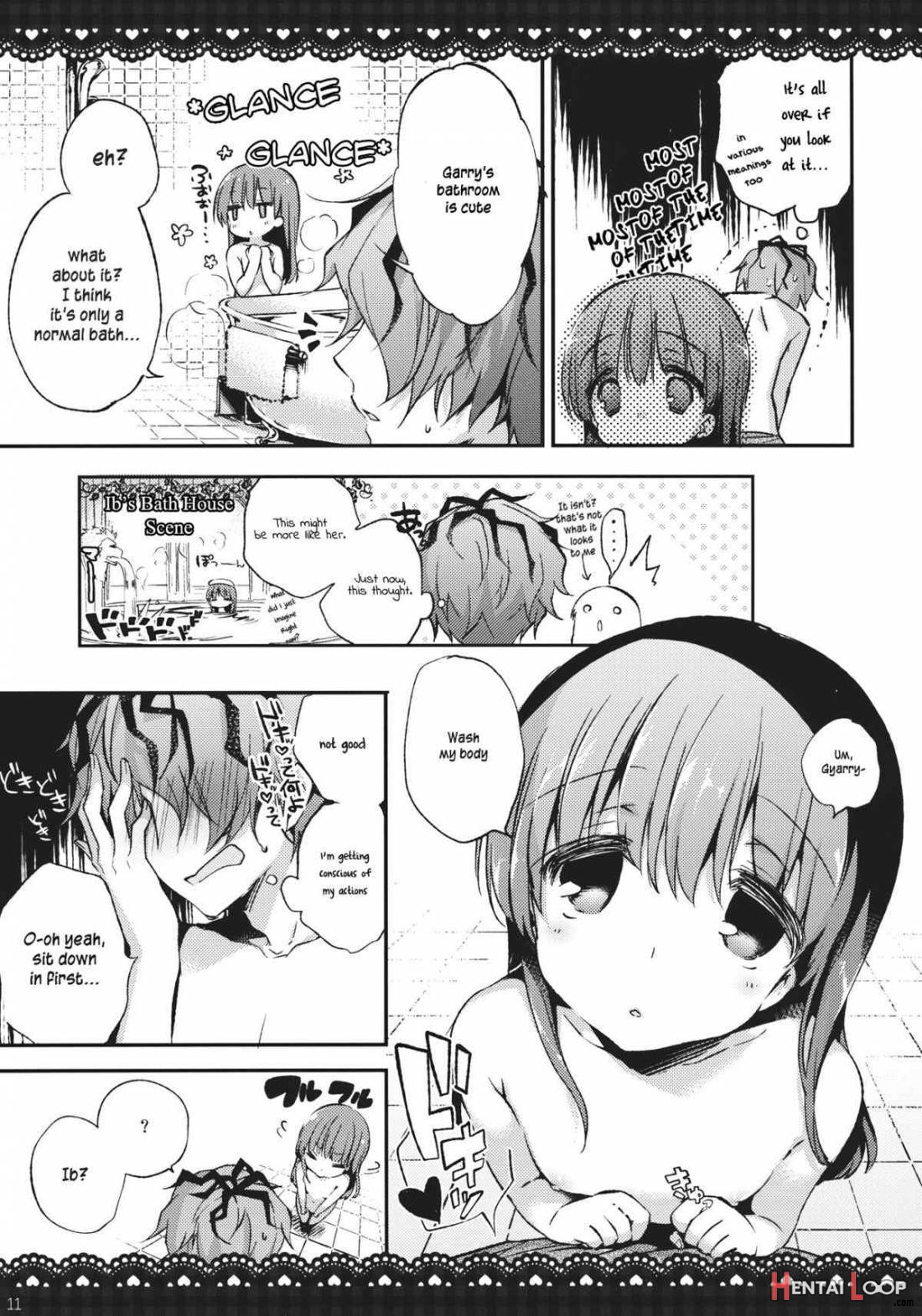 Ib to Garry wo Issho ni Ofuro ni Ireru to Dou Naru no? page 9