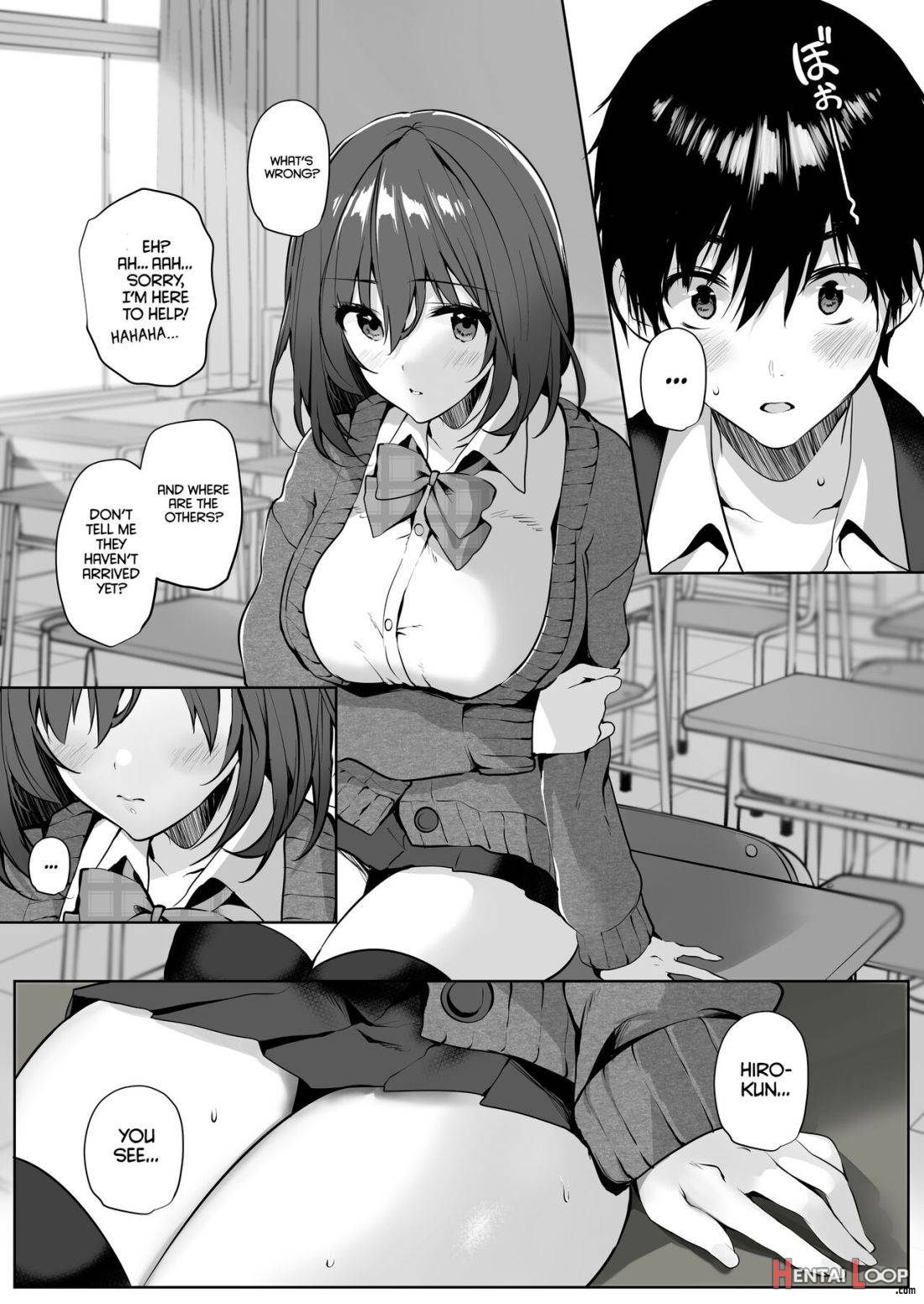 Imouto-kei Kyonyuu no Shinyuu ga Kanojo no Iru Ore o Yuuwaku Shite Kita page 6