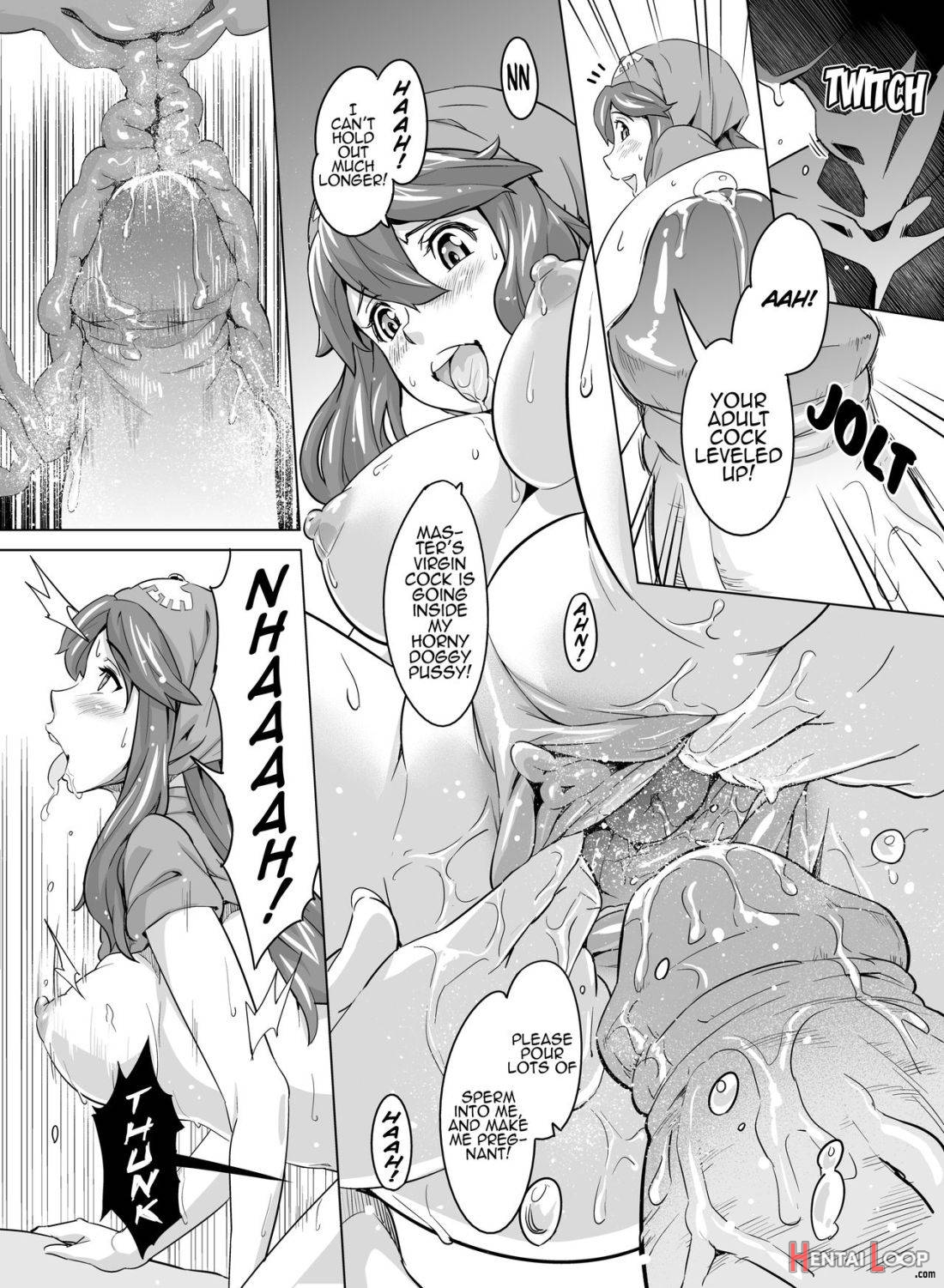 Inu ni natta Oujo sama I, II, III page 46