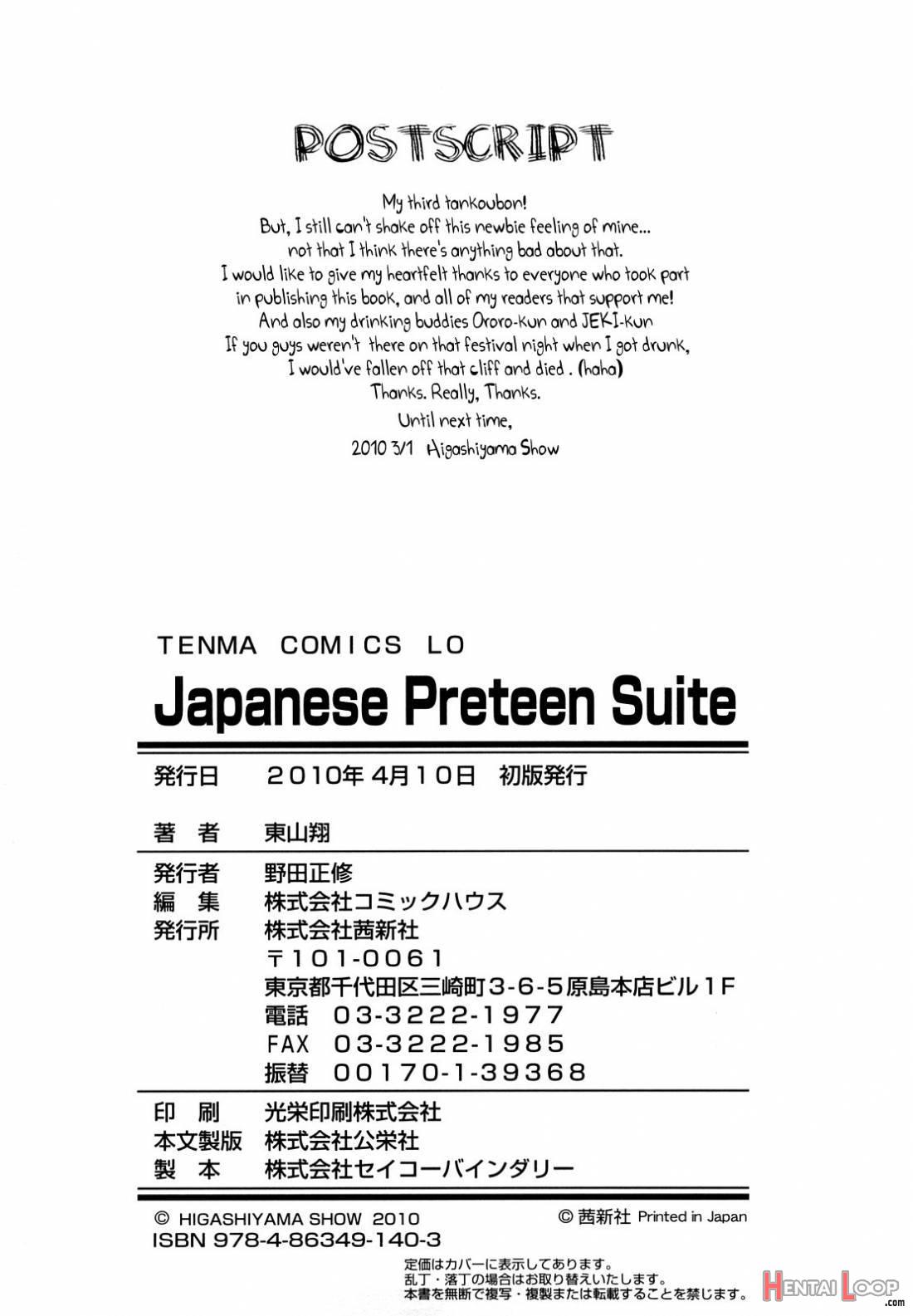 Japanese Preteen Suite page 228
