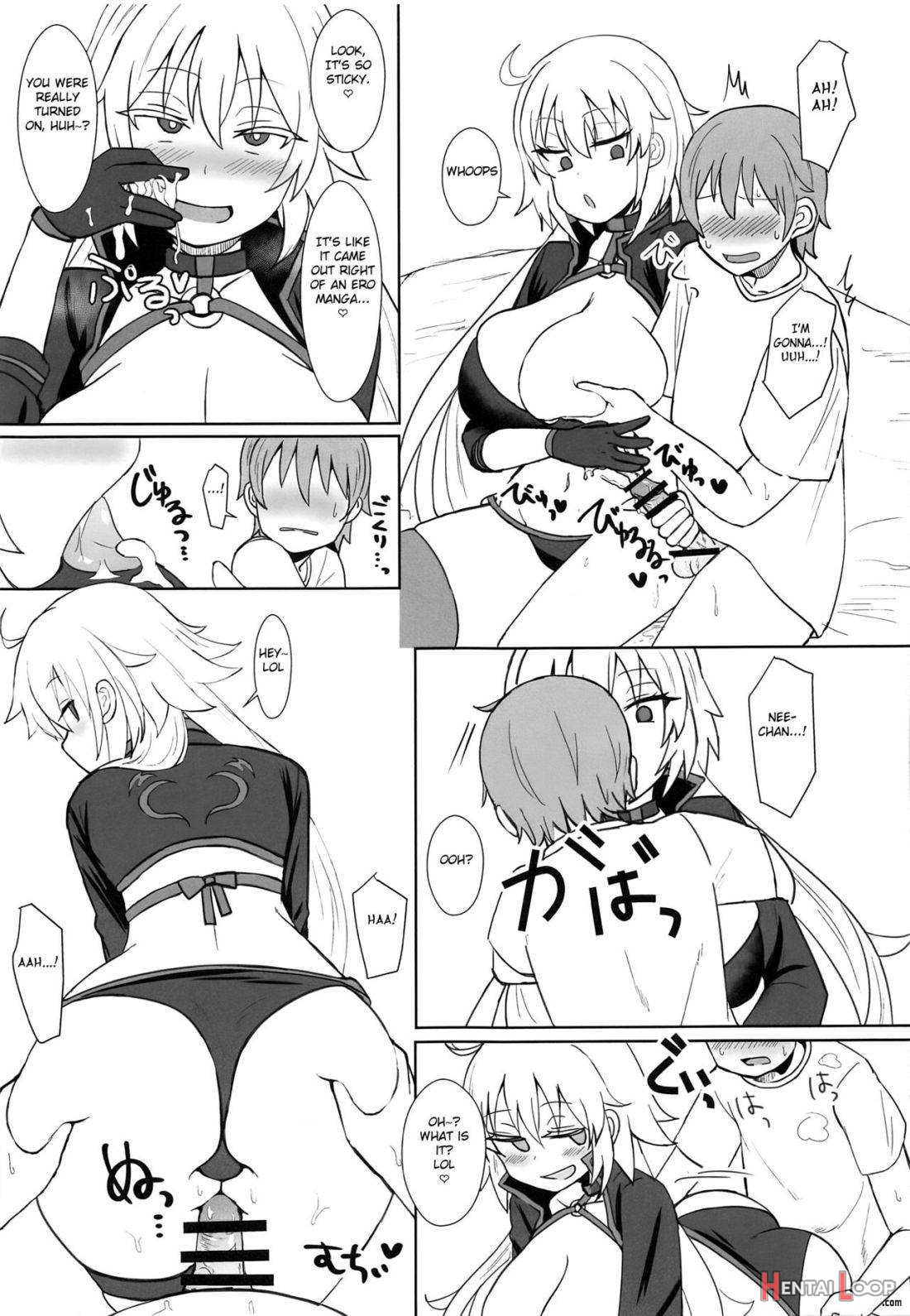 Jeanne Alter no Cosplay Tsuide ni XXX Suru Ane page 10