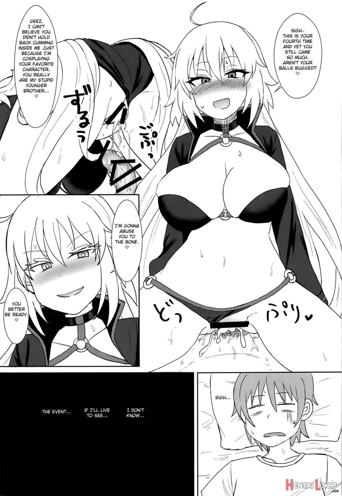 Jeanne Alter no Cosplay Tsuide ni XXX Suru Ane page 18