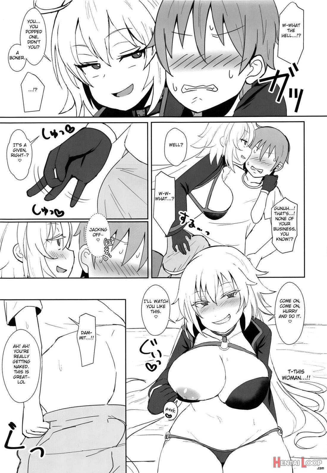 Jeanne Alter no Cosplay Tsuide ni XXX Suru Ane page 8