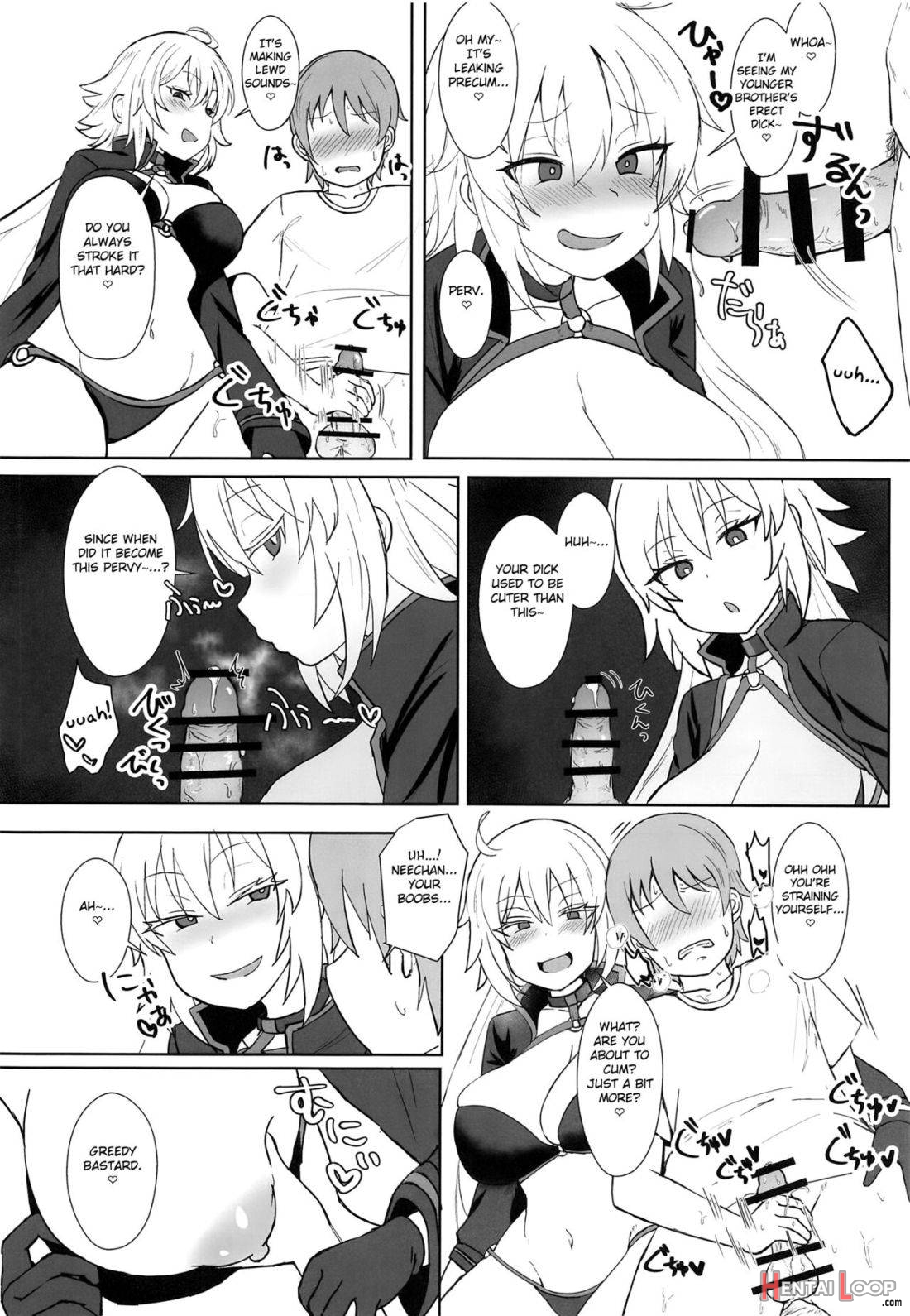 Jeanne Alter no Cosplay Tsuide ni XXX Suru Ane page 9