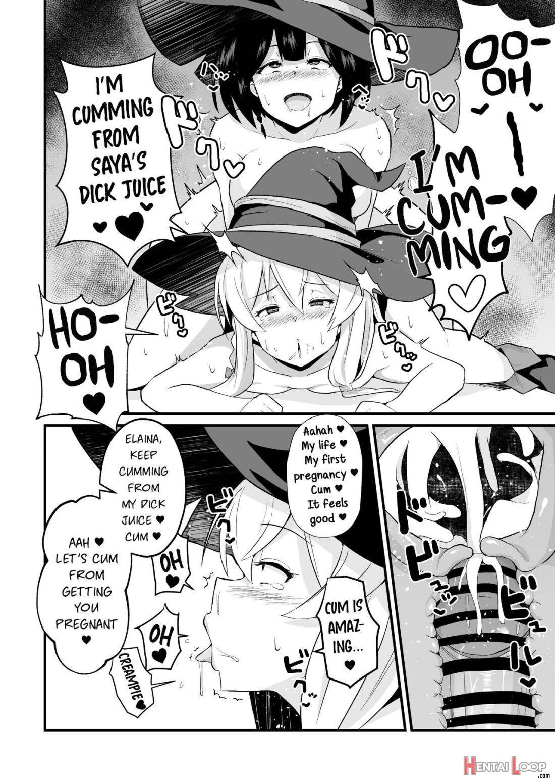 Joushiki Kaihen!! Yarimakuri! Ero Ikoku de Pakopako Sex Daisuki no Dosukebe Hentai Majo ni Natte shimatta no wa Daredeshou? Sou Watashi desu page 19