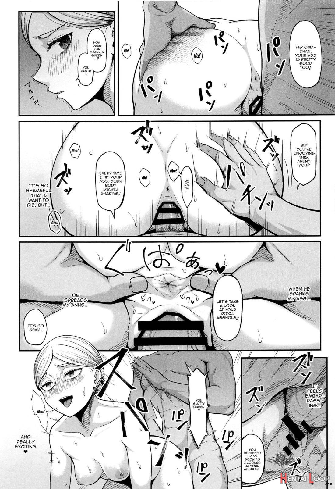 Kairaku Ochi shita Botebara Joou Historia page 12