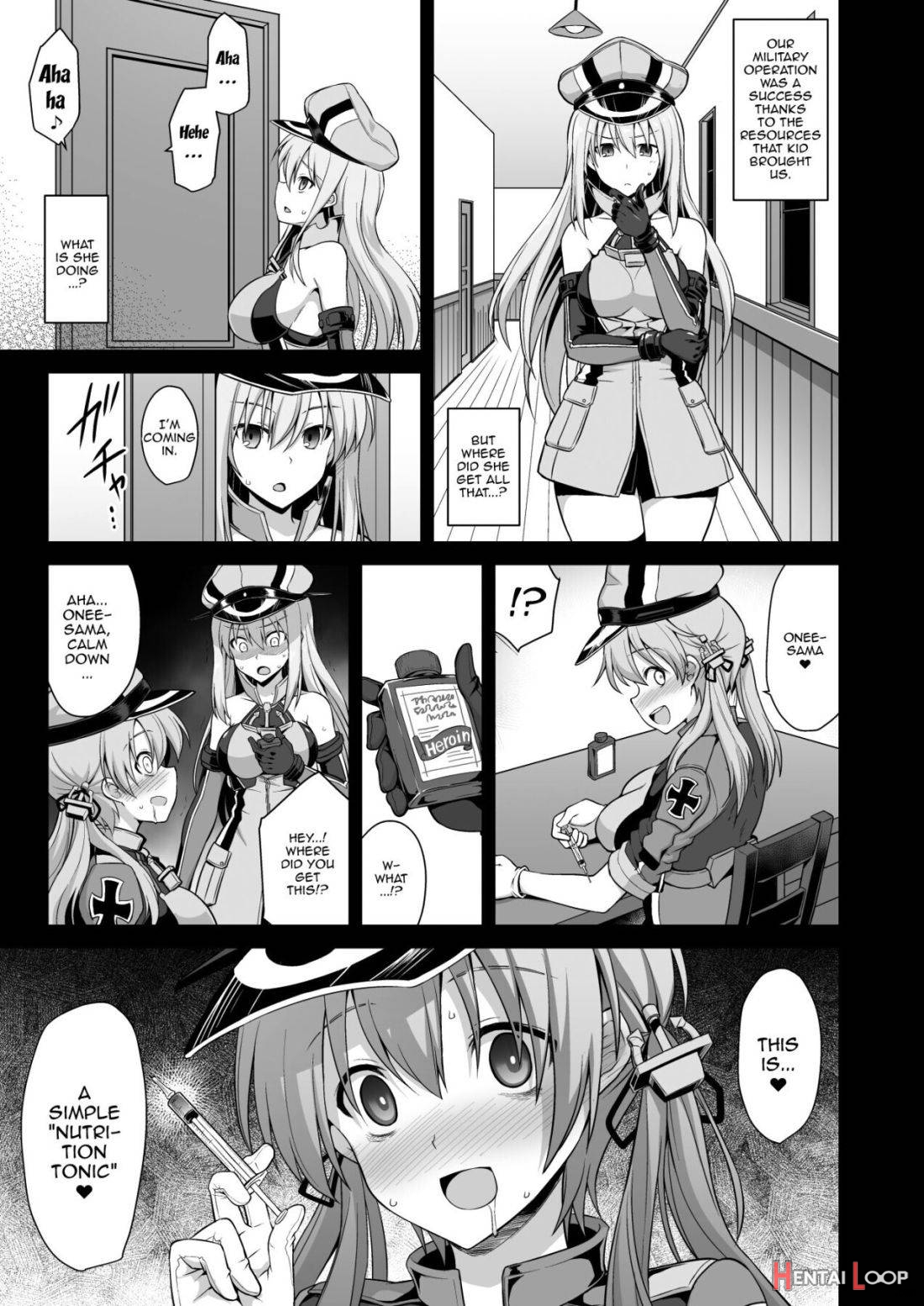 Kanmusu Chakunin Zenya Prinz Eugen Yaku Ochi Nyuugi Kousai page 24