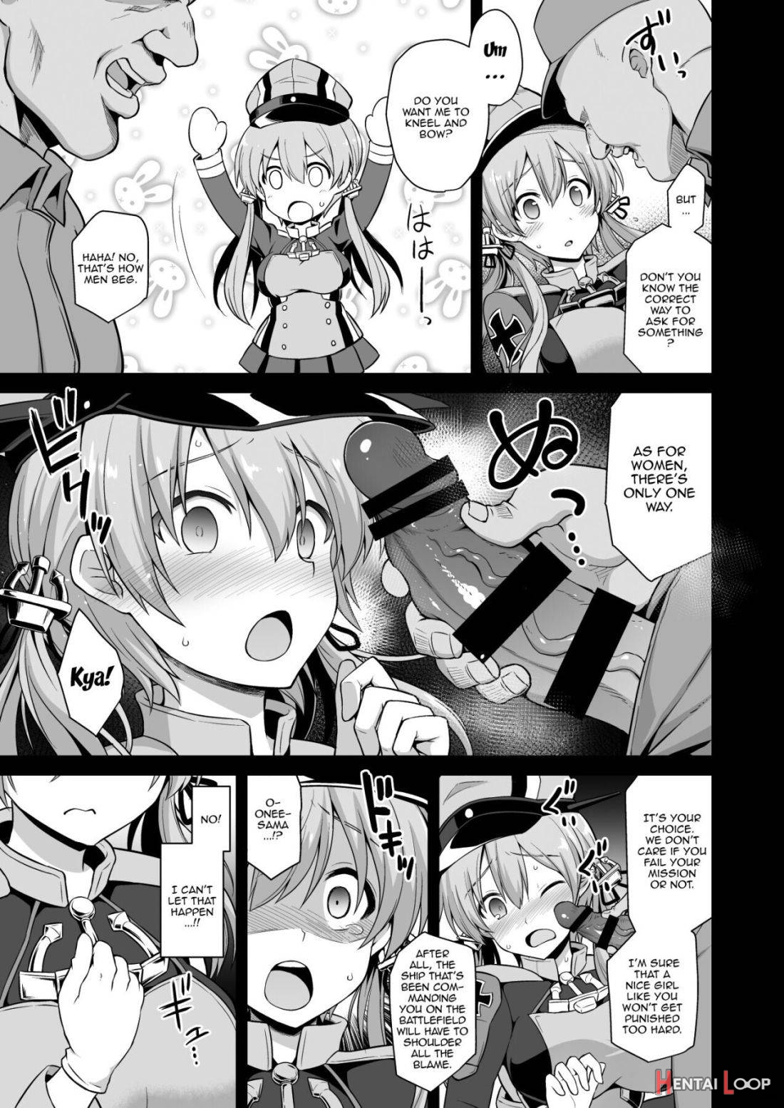 Kanmusu Chakunin Zenya Prinz Eugen Yaku Ochi Nyuugi Kousai page 6