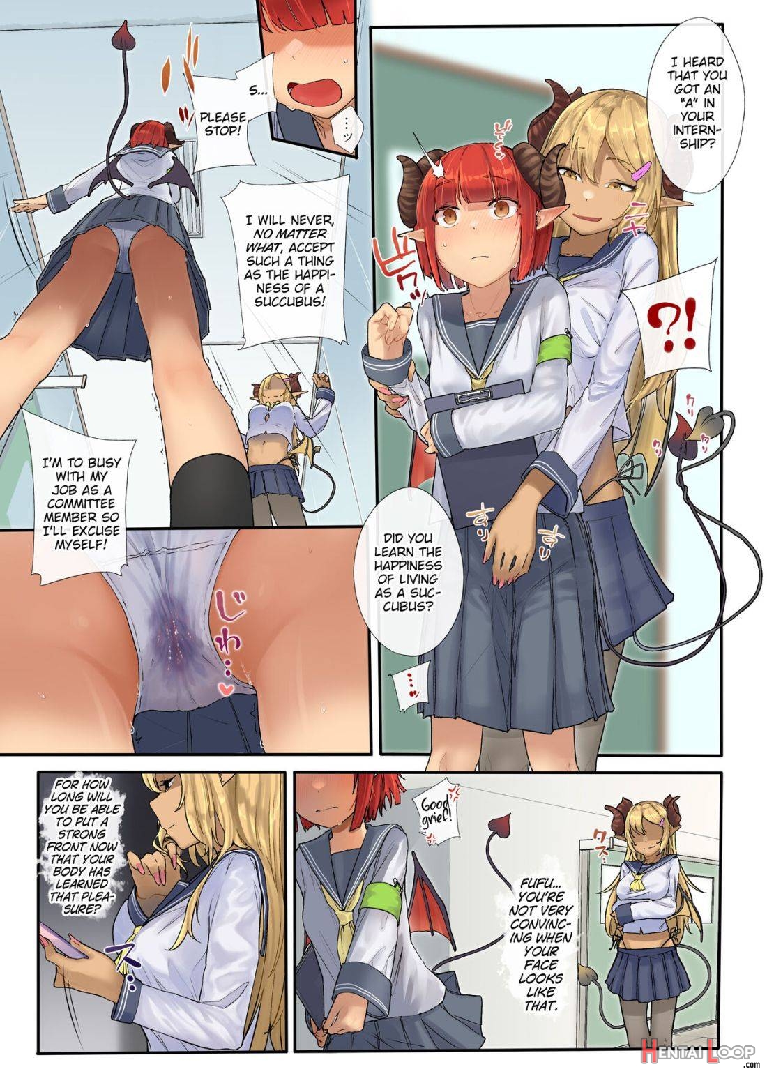 Keppeki Fuukiiin Succubus no Internship ～1 Shuukan Micchiri ♥ Kyousei Houshi Katsudou ~ page 29