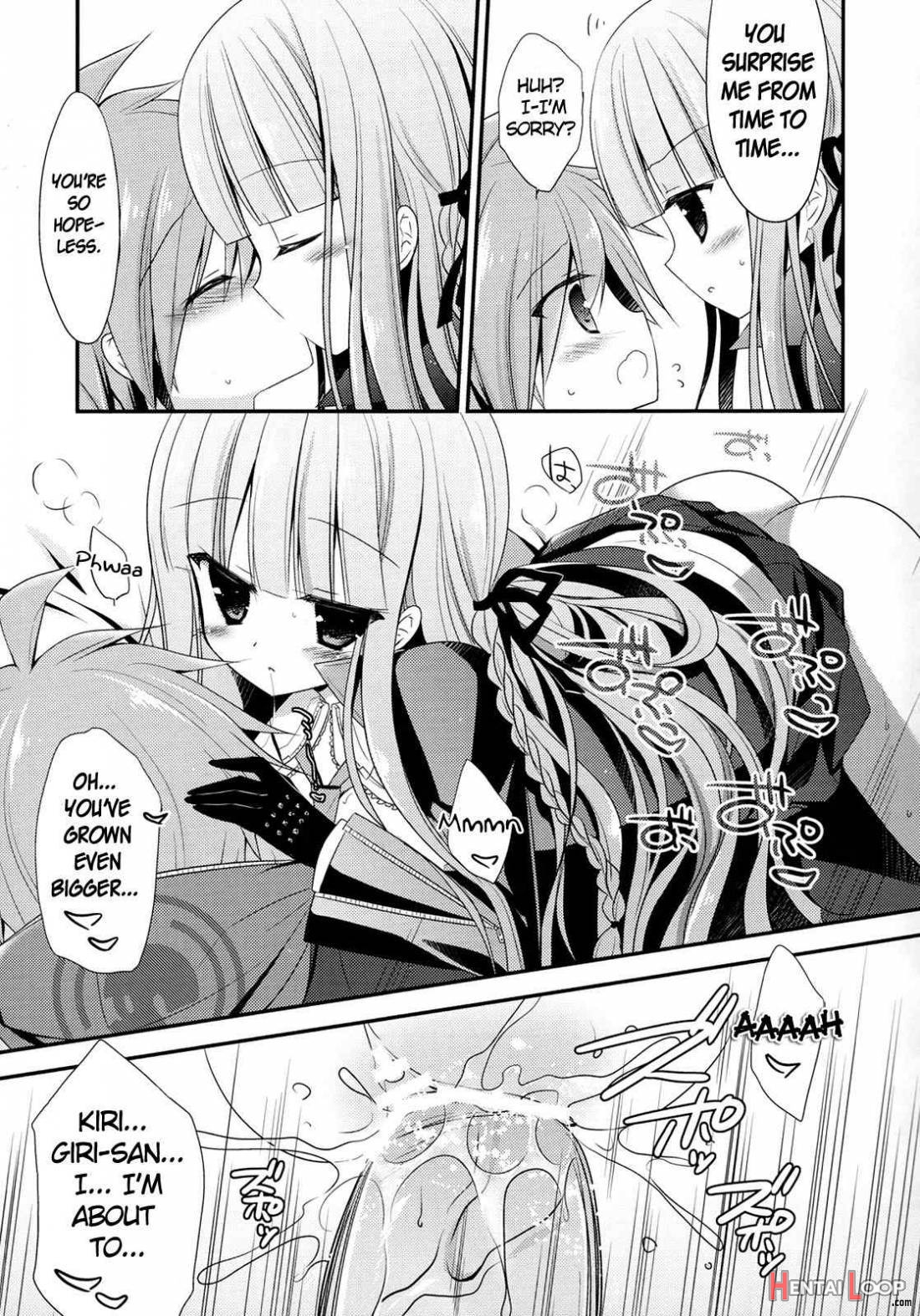 Kirigiri-san to Naegi-kun no xxxx Jijou page 13