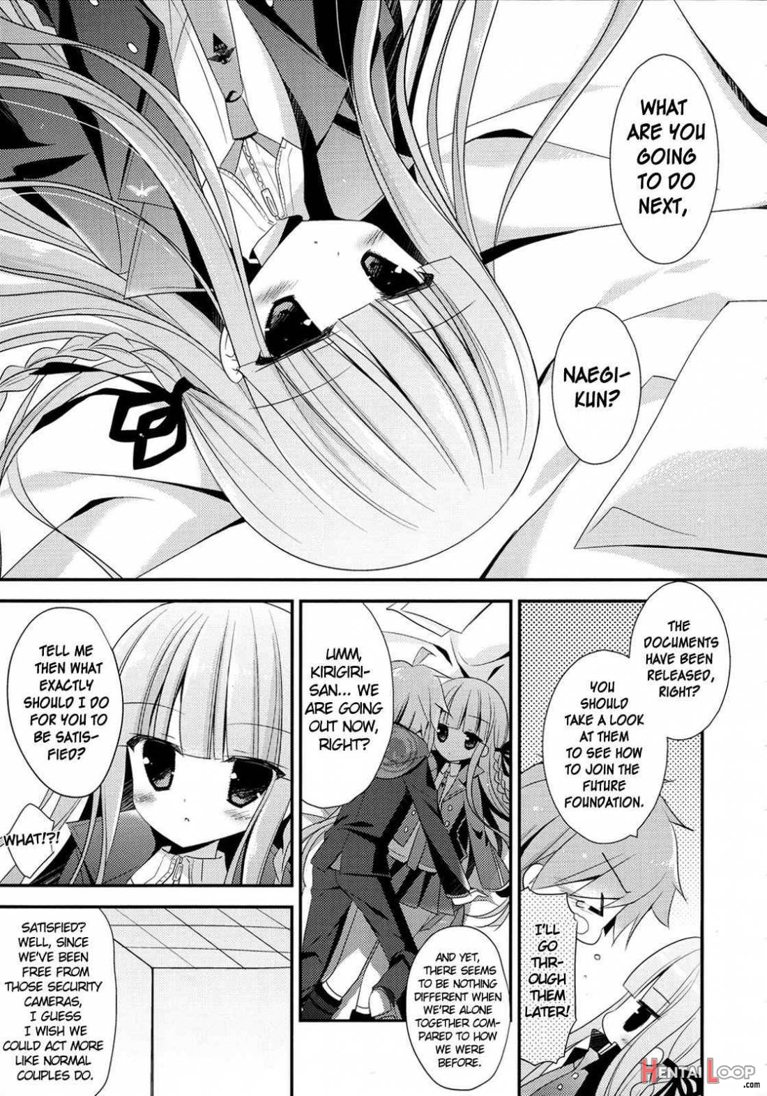 Kirigiri-san to Naegi-kun no xxxx Jijou page 3