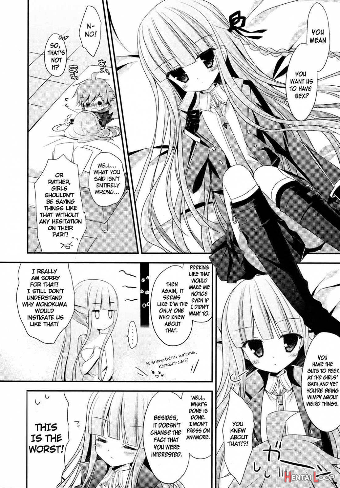 Kirigiri-san to Naegi-kun no xxxx Jijou page 4