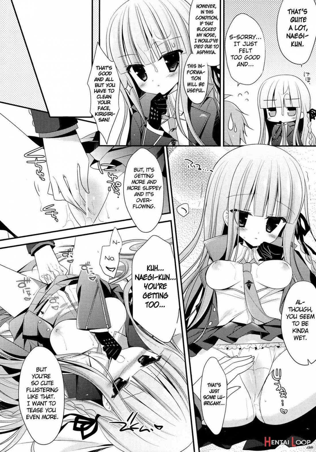 Kirigiri-san to Naegi-kun no xxxx Jijou page 8