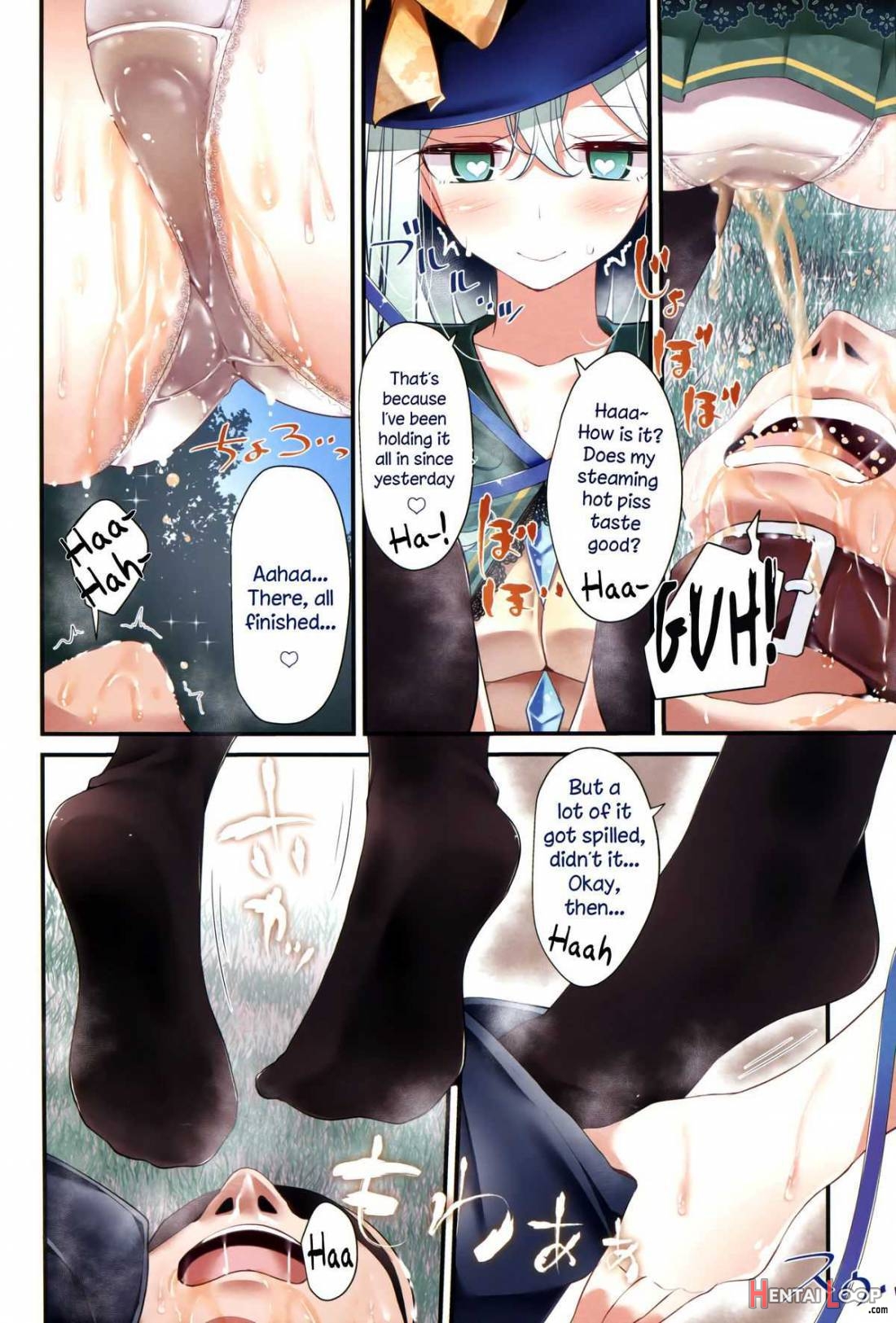 Koishi-chan Kutsushita Bon 2 “Full Color Oshikko” page 5