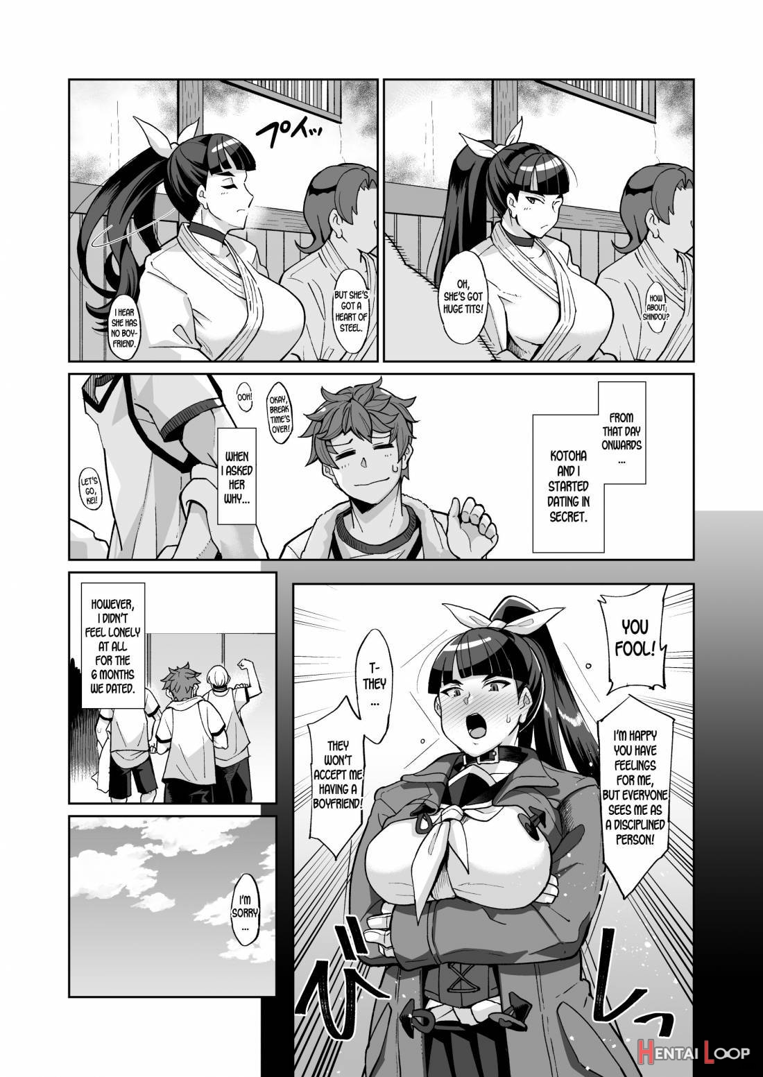 Kotoha no Aya Kare no Shiranai Honto no Kanojo page 4