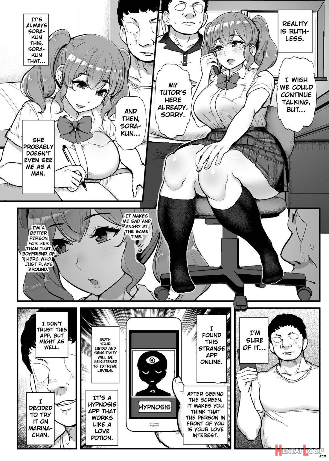 Koukando Zero no Onnanoko ni Saimin o Kakete Icha Love Ecchi. page 3