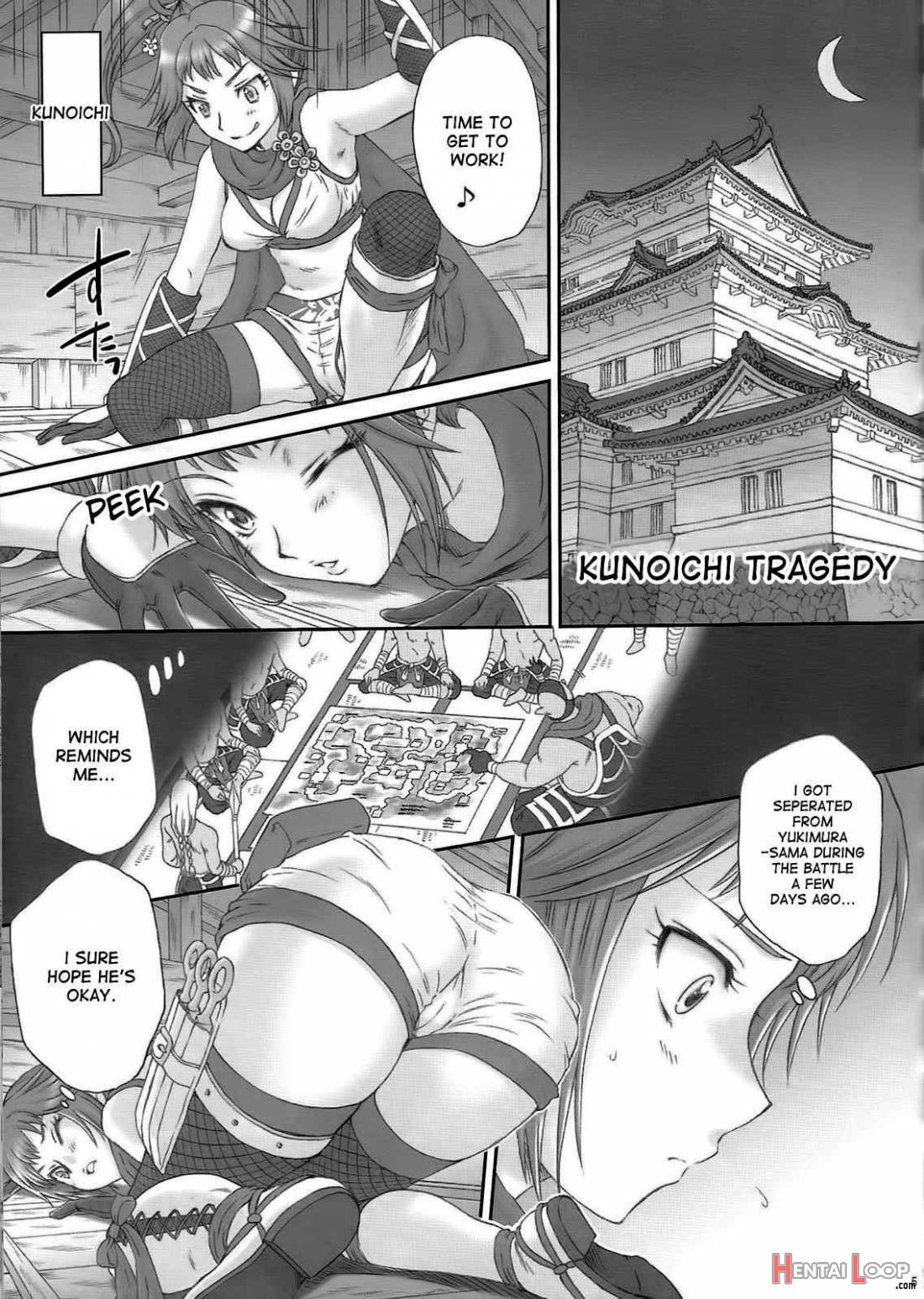 Kunoichi Muzan | Pitiful Kunoichi page 3